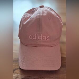 Adidas adult dusty pink hat